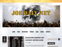 Tablet Screenshot of joedaly.net